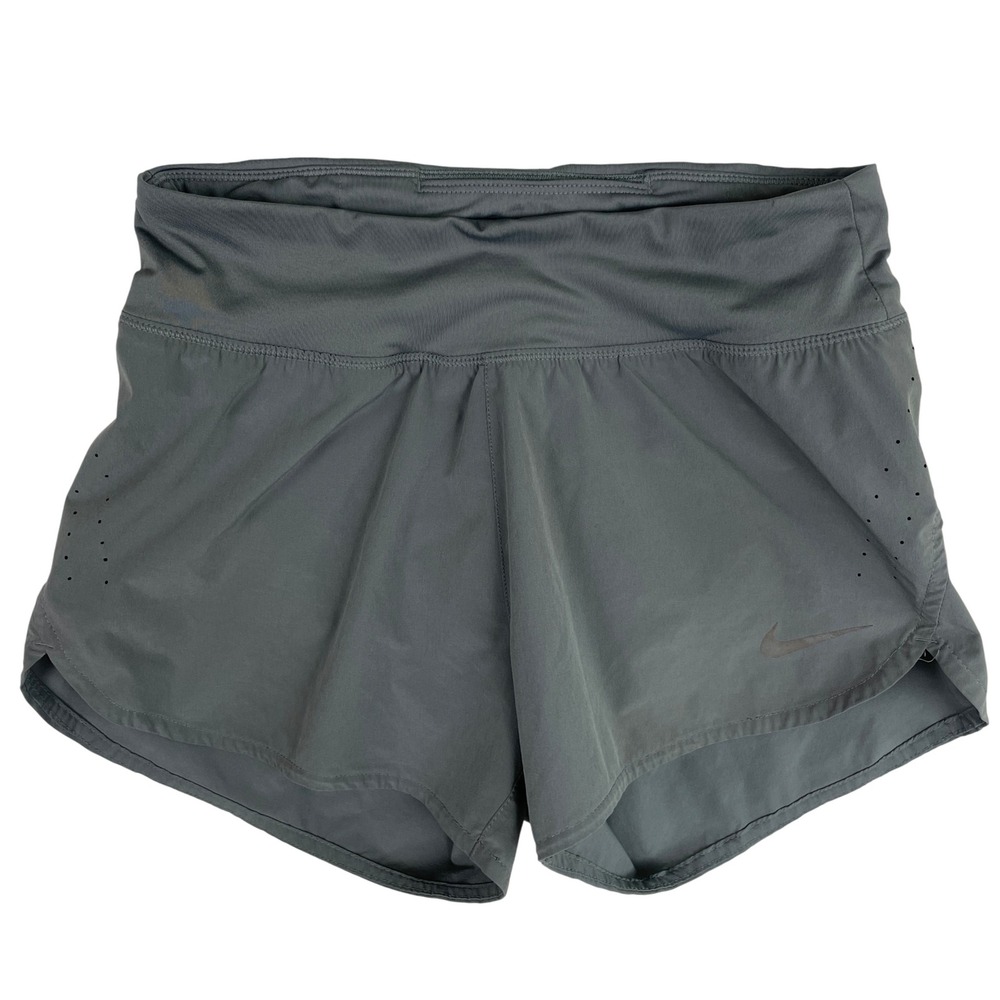 Nike Running Shorts Womens Small Gray‎ Dry-FIT Athletic Training Gym